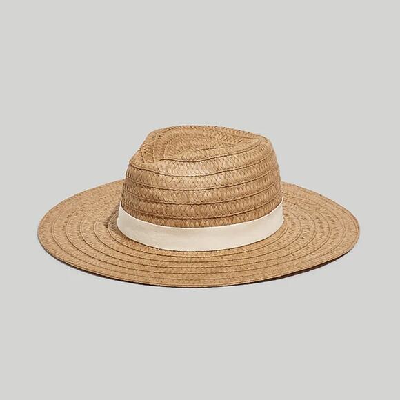Madewell Packable Braided Straw Hat - Picture 1 of 3